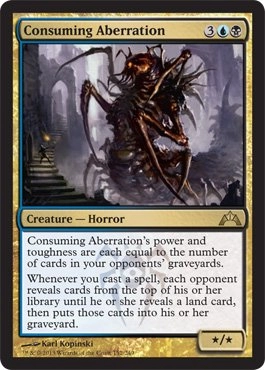 Magic: the Gathering Consuming Aberration 152 - Gatecrash