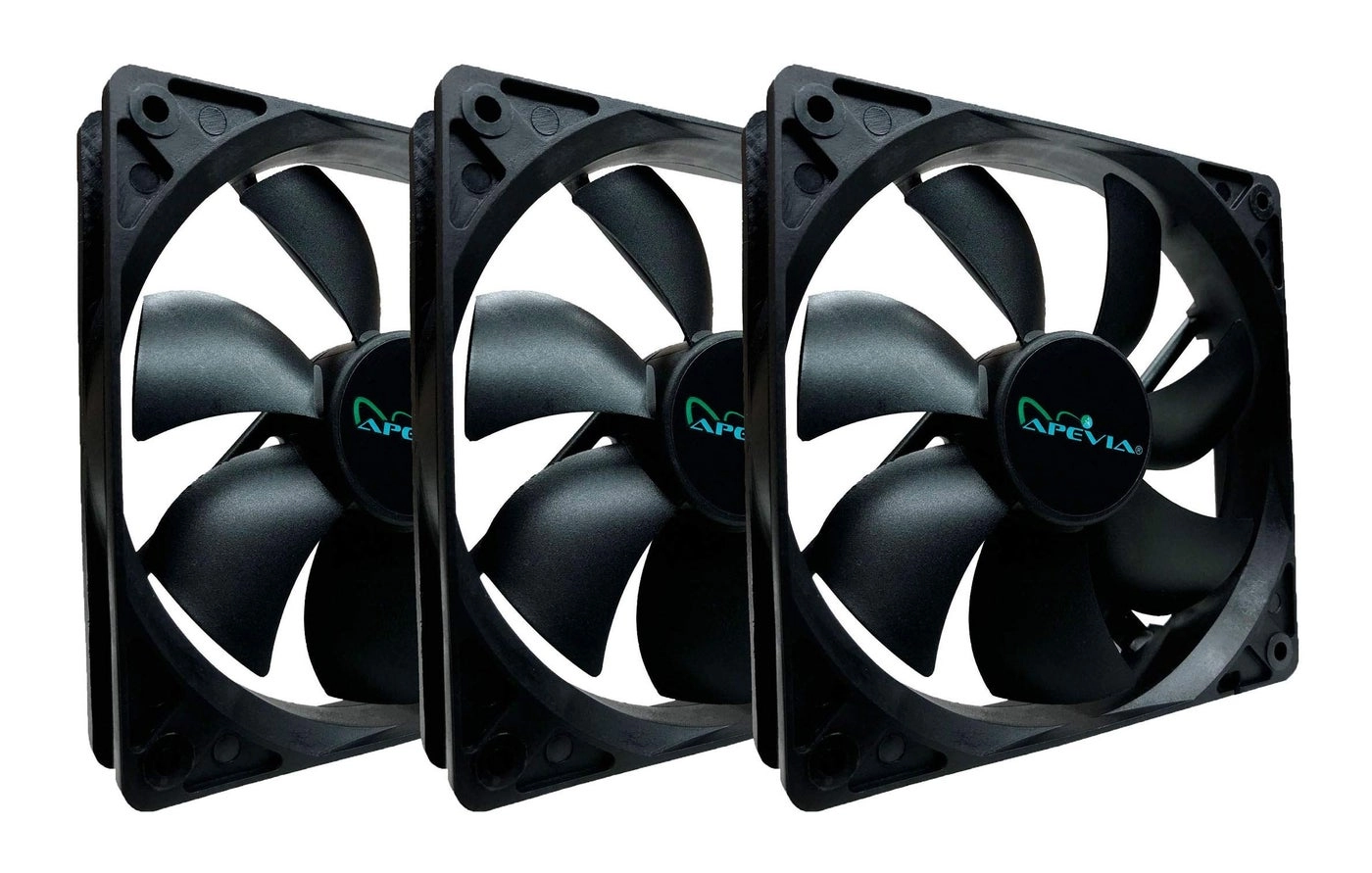 Apevia CF314S-BK - 3-pk 140mm