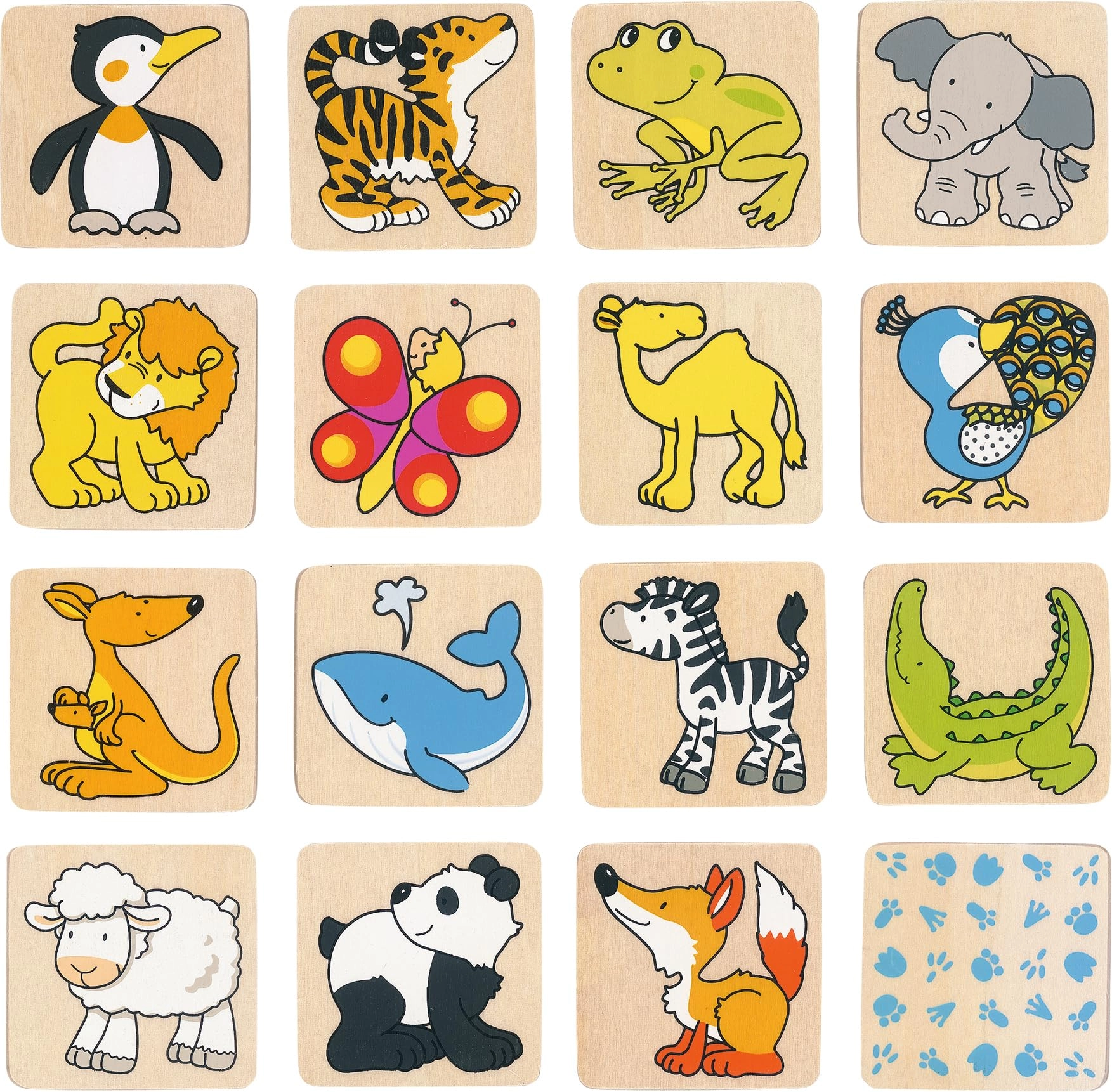 Goki Animals Memo Game - 3 years and up 1 pieces