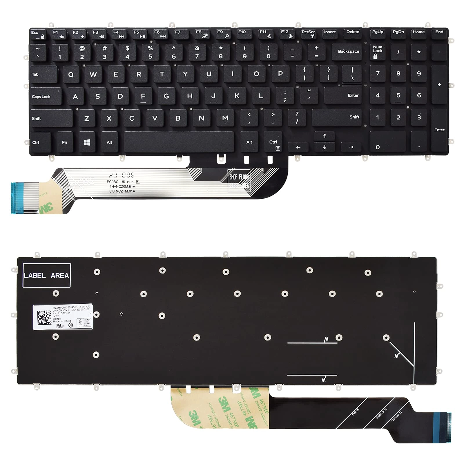 Replacement Keyboard - US Wired