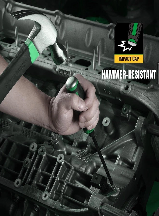 86336 CushionGrip Slotted and Phillips Screwdriver Set (6 Pcs)