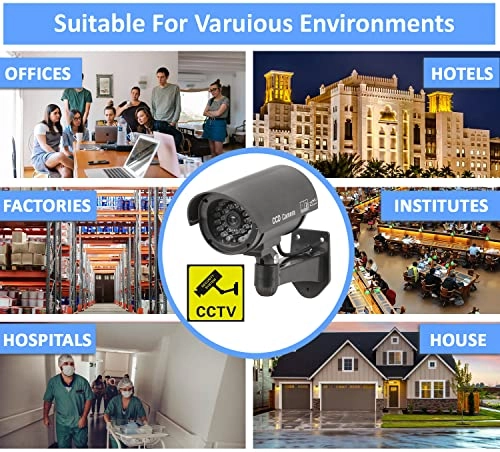 Dummy CCTV Security Camera - Indoor/Outdoor