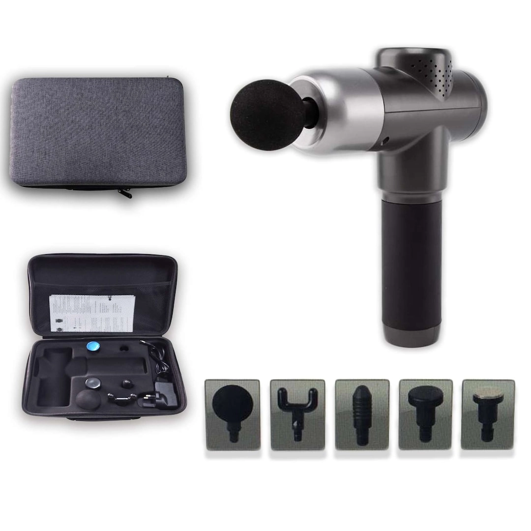 iCare Digital Massager Gun Set
