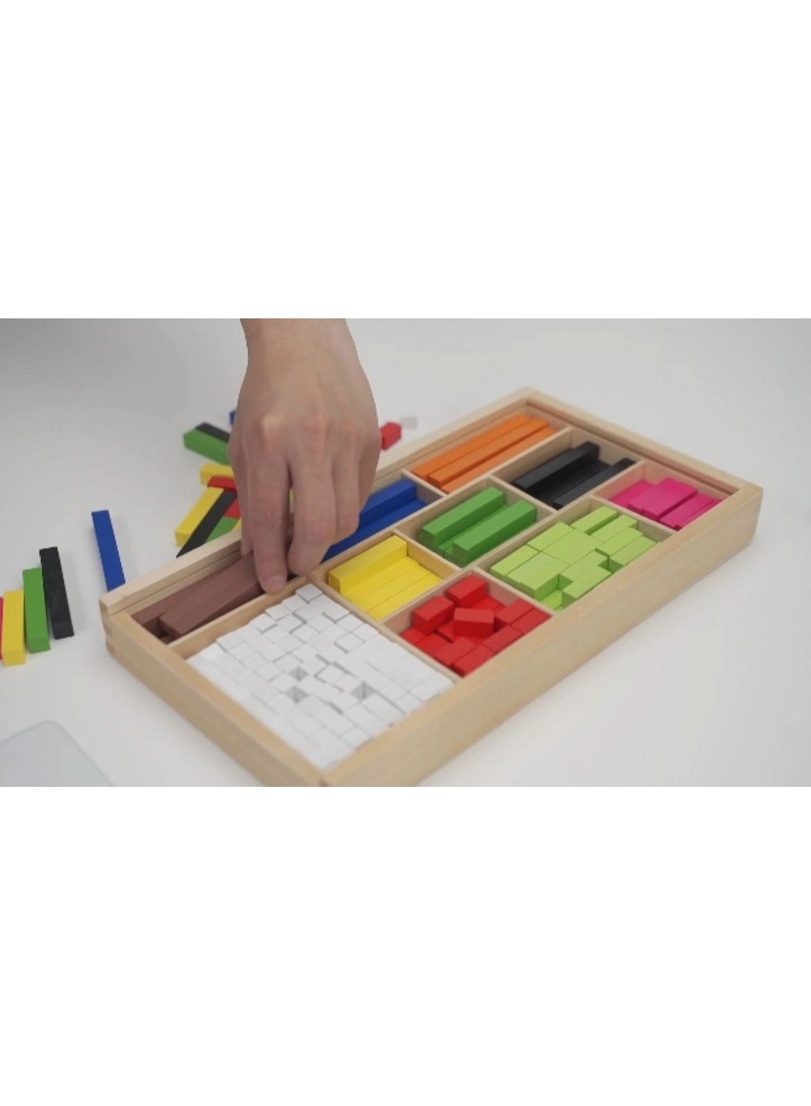 Wooden Math Blocks - 3+ Years 308 piece(s)