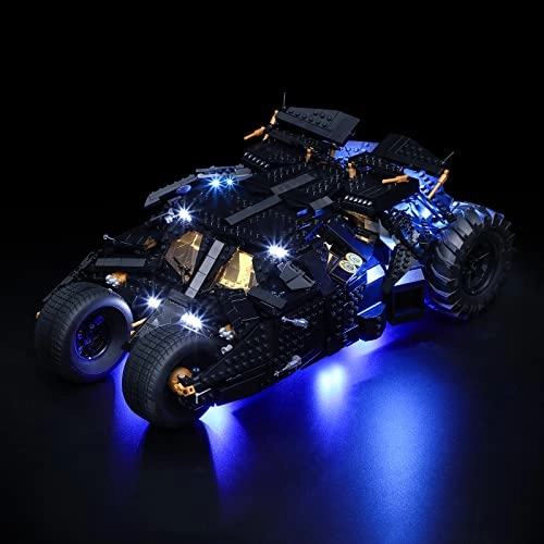 Led Lighting Kit for Batman Batmobile Tumbler - Compatible with Lego 76240