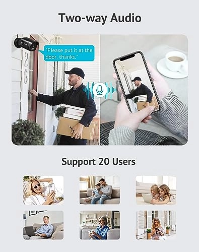 Security Camera Outdoor 3K