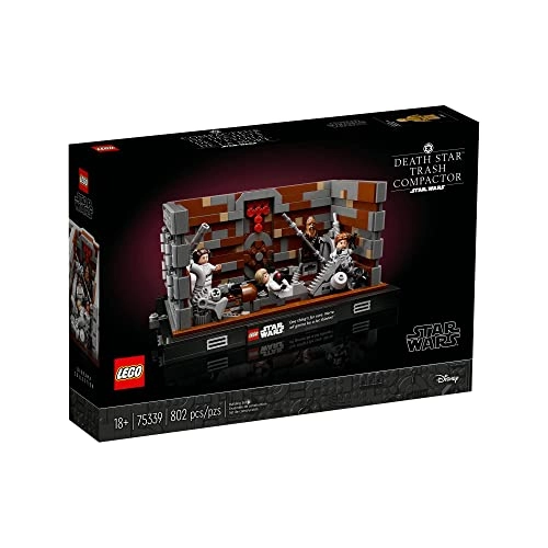 Star Wars LEGO Death Star Trash Compactor Diorama (75339)
