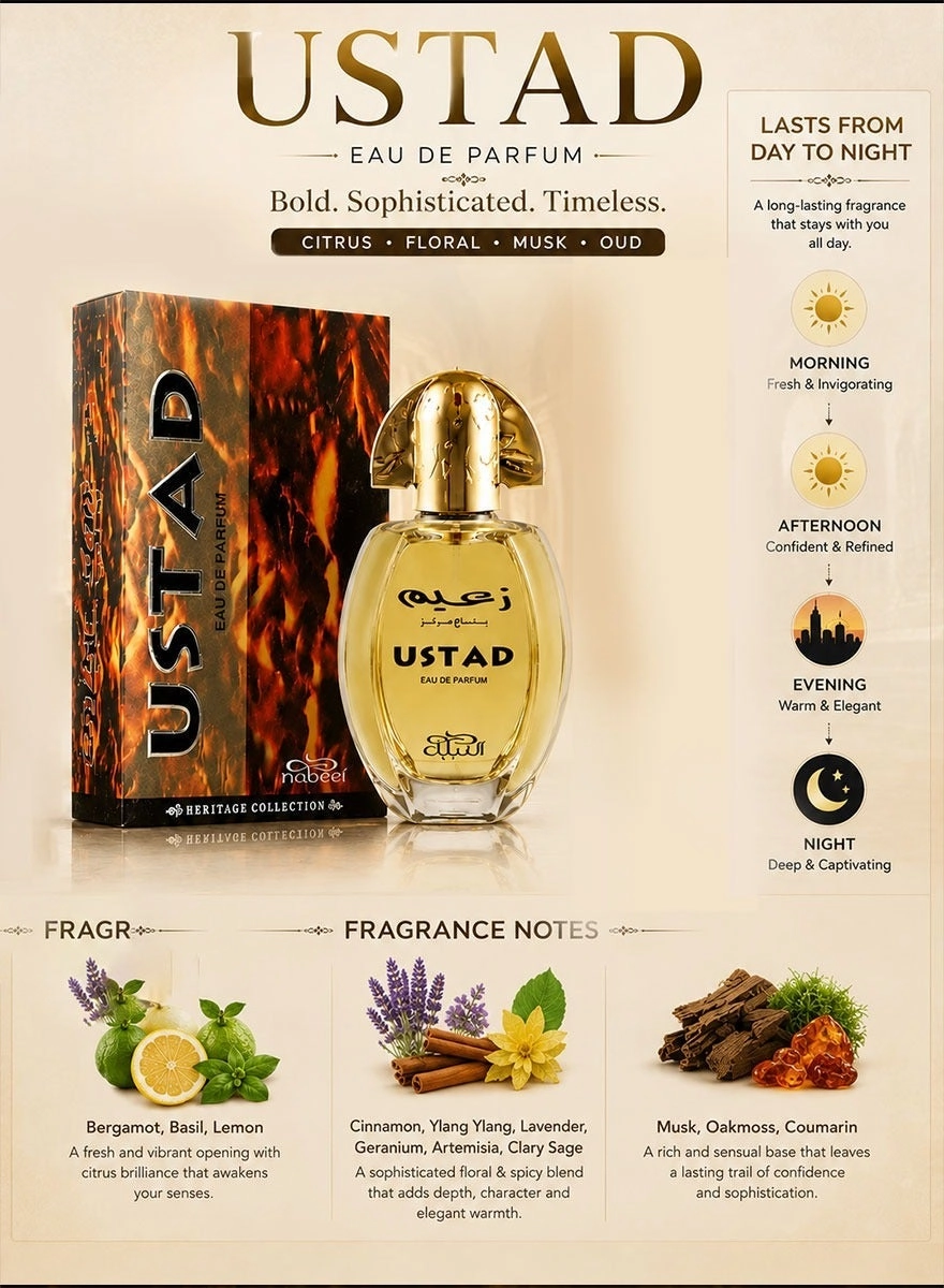 Ustad - Eau de Parfum 100 ml Bundle