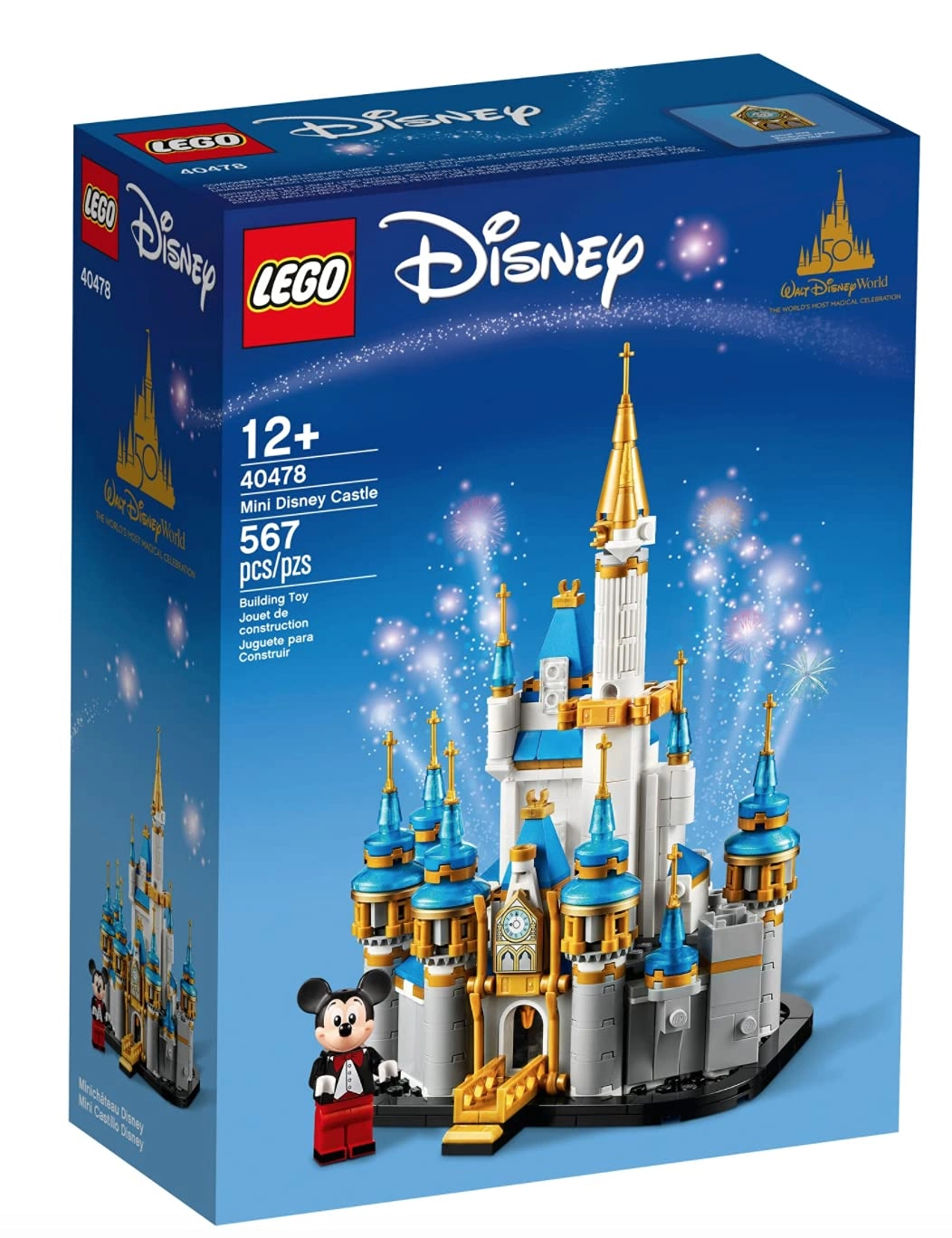 Disney LEGO Mini Castle (40478) - Multicolor
