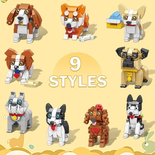 Dog Animals Building Block Sets - Shiba Inu 123pcs