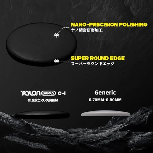 Mouse Skates - 6.5mm 40pcs C-1 Black