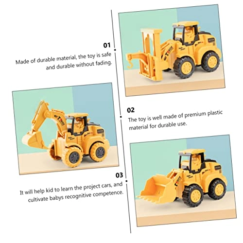 Excavator - Orange Pull-Back