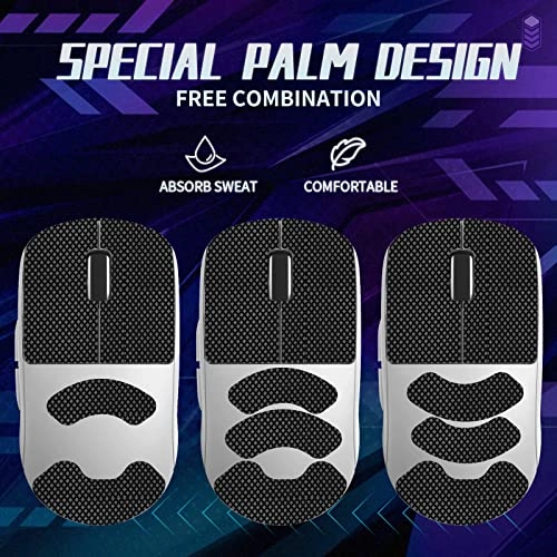 Mouse Grip Tape - 0.5mm Palm Sweat Absorption