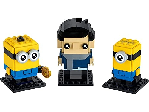 Minions Brickheadz Gru, Stuart and Otto (40420) - Green