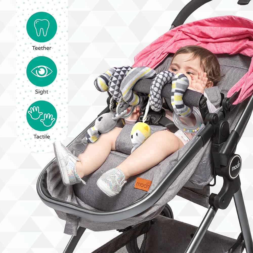 Spiral Activity Hanging Bee Toys - 0 months & above