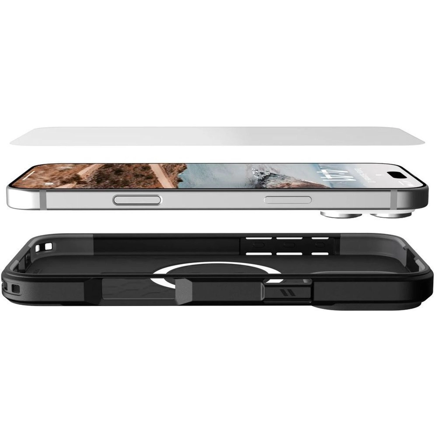 HD Tempered Glass Screen Protector for iPhone 16 Pro Max