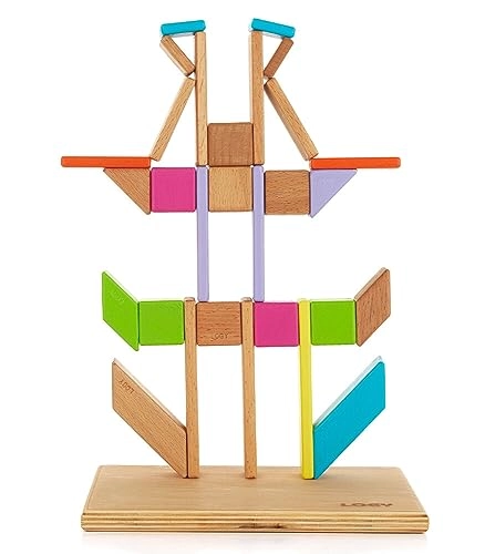 Developer Magnetic Wooden Block Game Set - 3 years and up 30 pieces