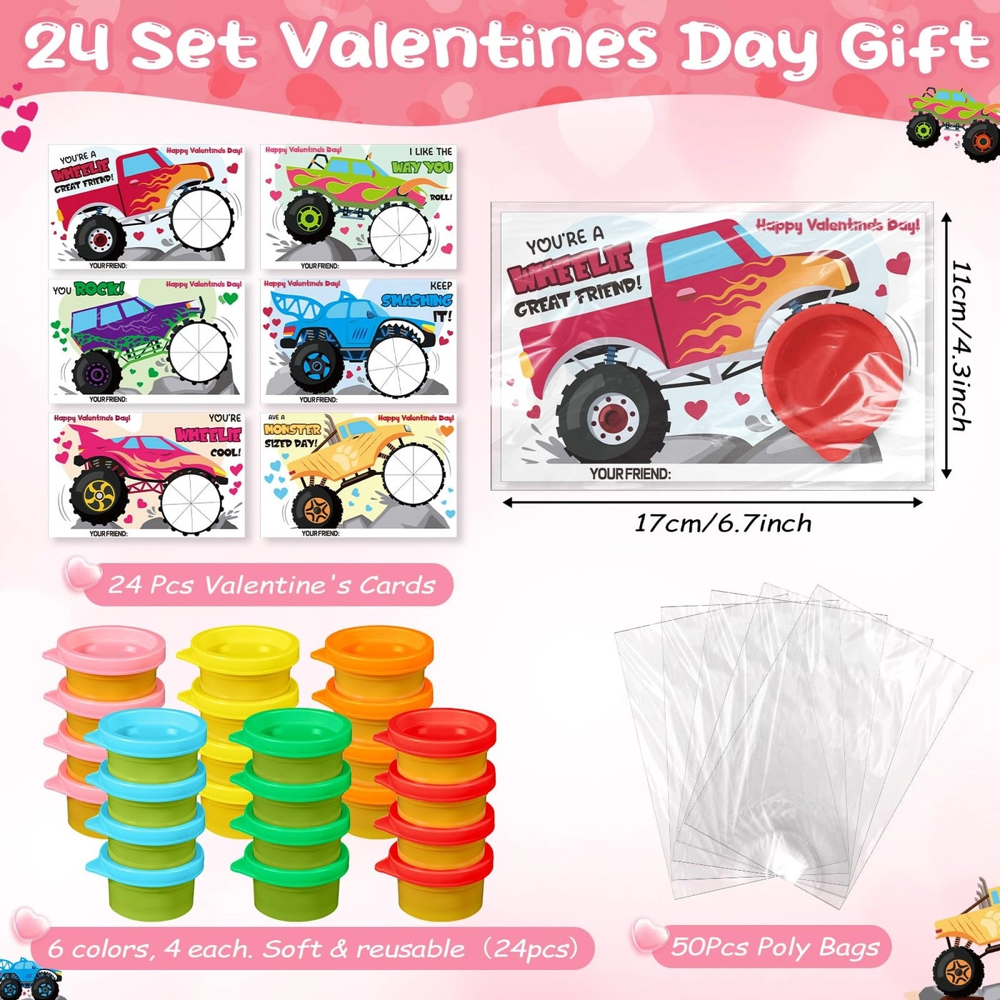 Modeling Clay - natural flourbased 24pcs.