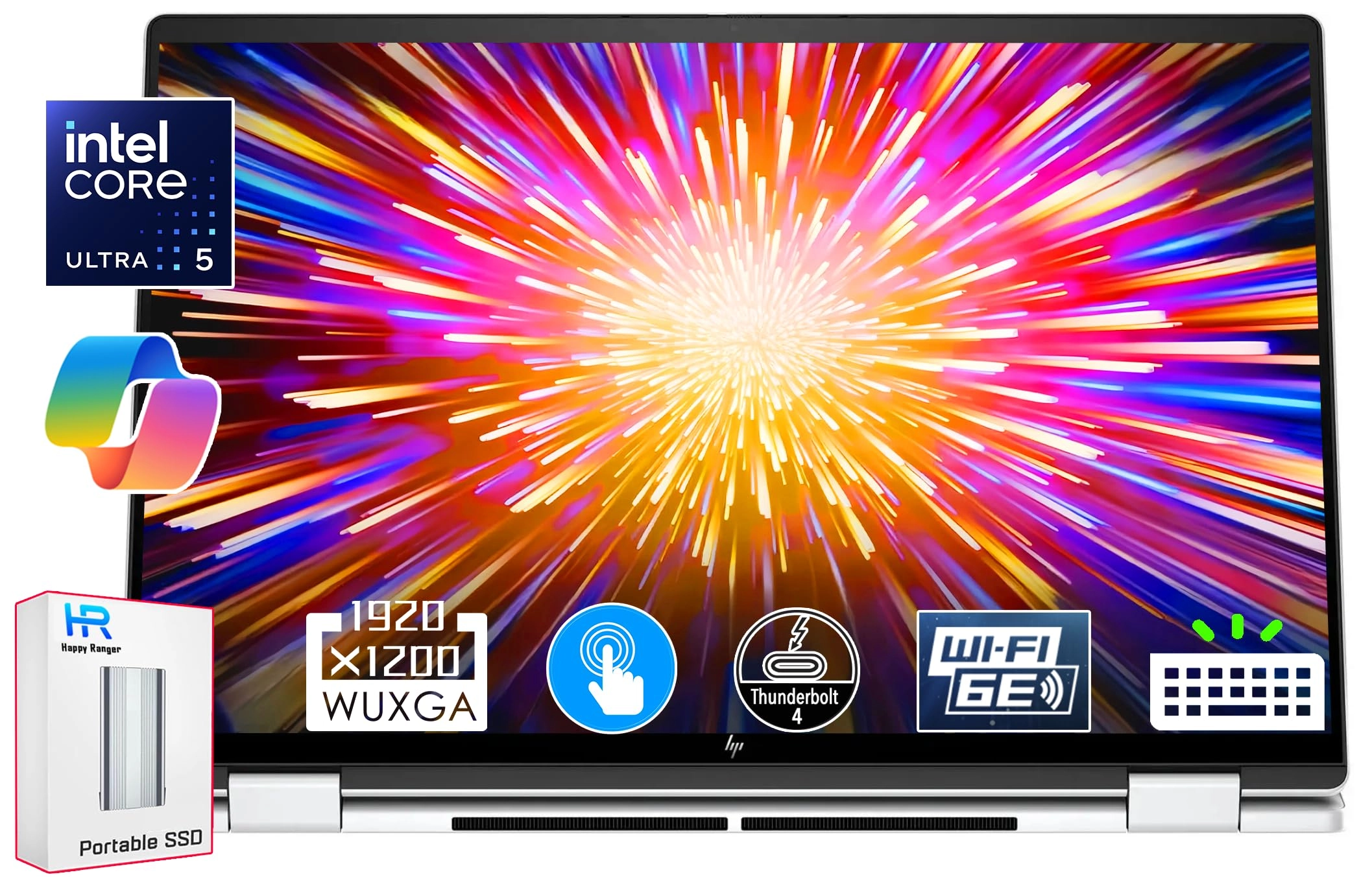 HP Envy X360 125U - 16'' Core Ultra 5 16GB DDR5 512GB SSD