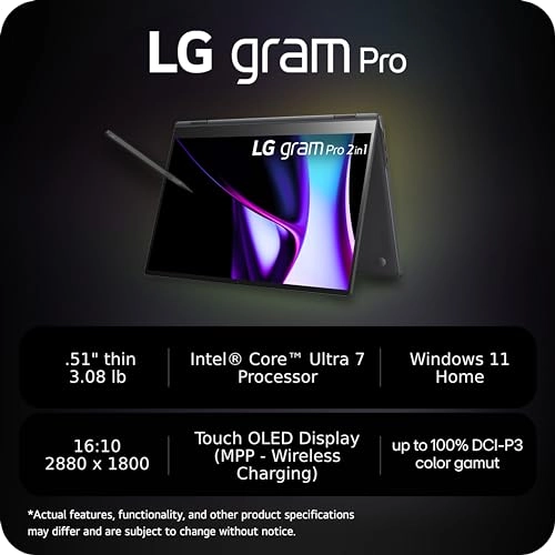gram Pro 2in1 - 16'' 2048GB 32GB Core Ultra 7