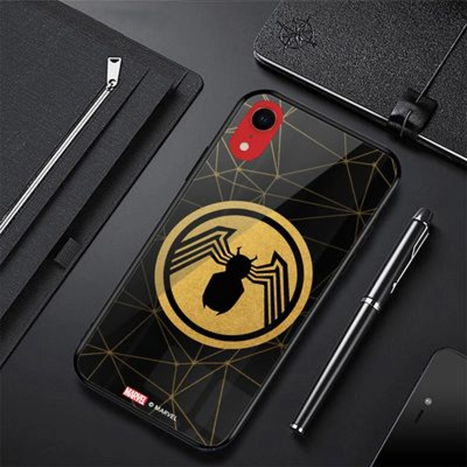 Spiderman Gold Collection Back Case for iPhone XR
