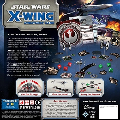 Star Wars X-Wing 1st Edition Miniatures Game The Force Awakens CORE SET