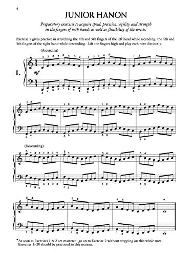 Junior Hanon - For the Piano - 1962 - Alfred Masterwork Edition