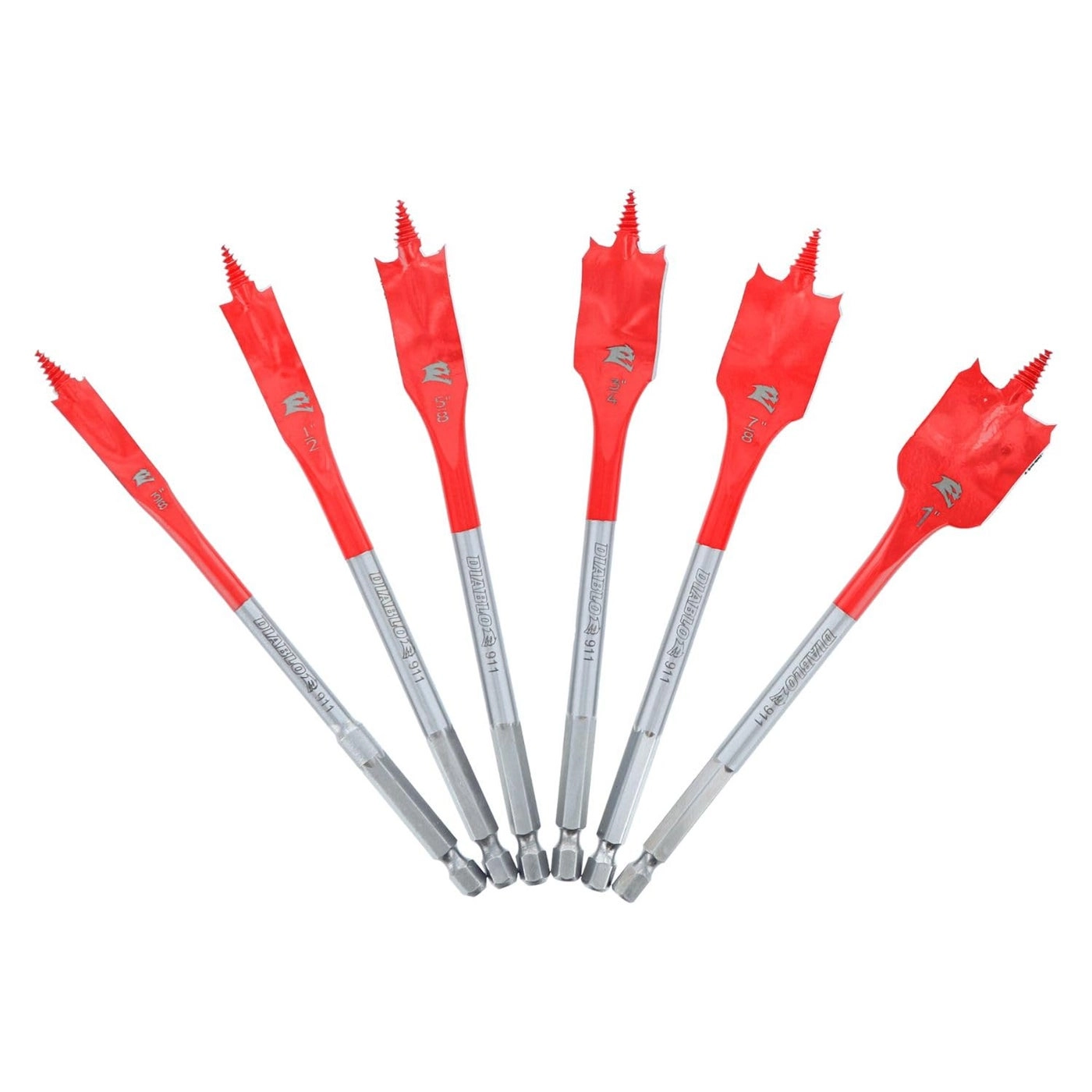 DIABLO Spade Bit - 6 Piece Set