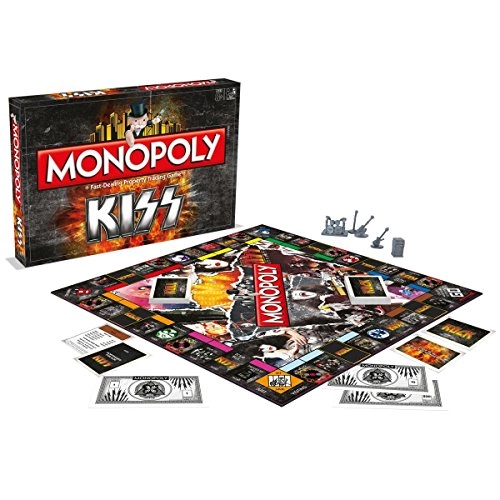 Monopoly: Kiss - Gene Simmons and Paul Stanley Collectable