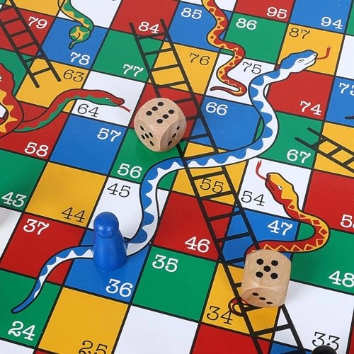 Snakes and Ladders - Pine Wood FSC Certified