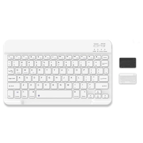Wireless Bluetooth Rechargeable Keyboard - QWERTY Bluetooth