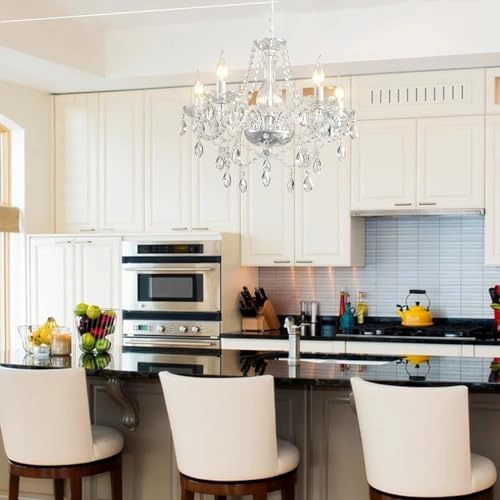 Crystal Chandelier - Dimmable