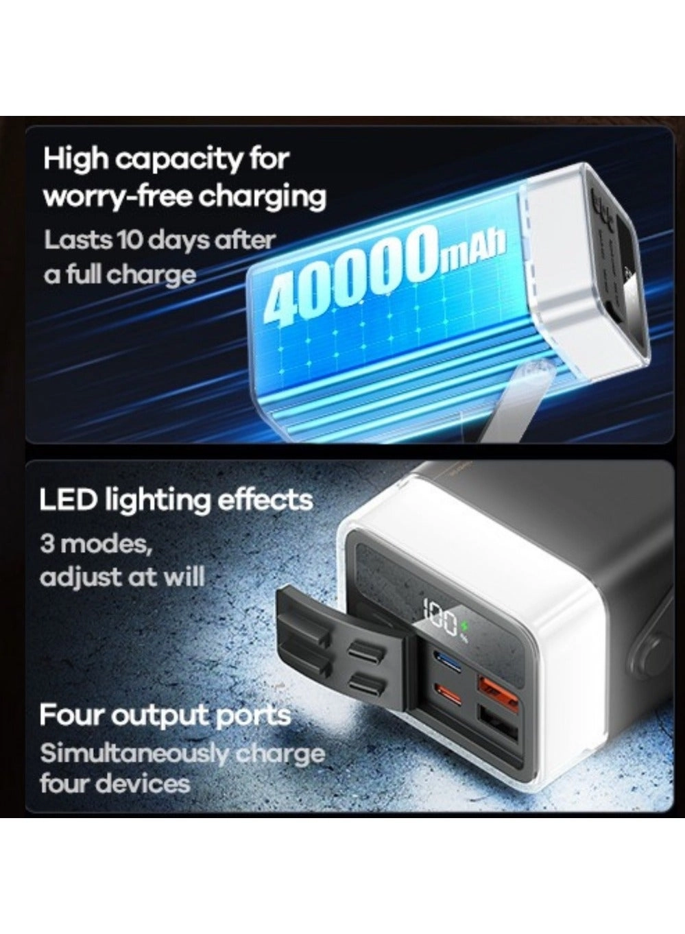 Fluorite Series - 40000mAh 20W 22.5W