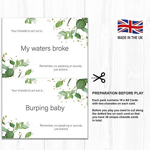 Baby Shower Charades - Baby 38