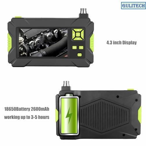 Industrial pipe endoscope - 3.9/5.5/8mm 10m