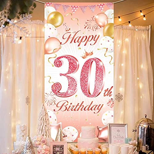 Happy 13th Birthday Backdrop Banner - 1 piece 13th Birthday
