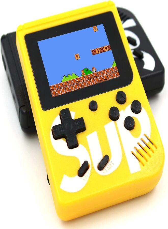 400 in 1 Retro Game Box Console - 3-inch LED Red + Wireless Gamepad