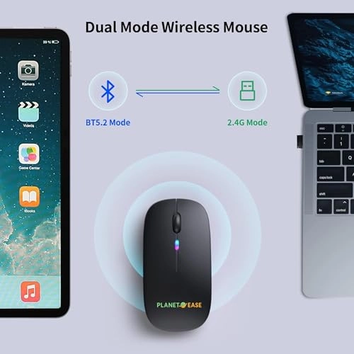 Mouse - Wireless, 2.4GHz USB, Plug and Play