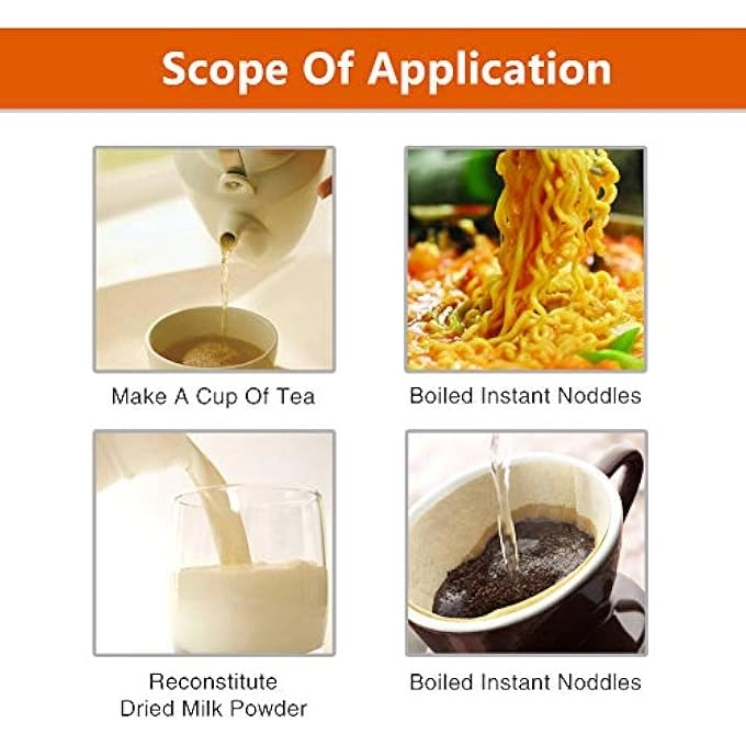 Stainless Steel Electric Heating Cup - 450ml