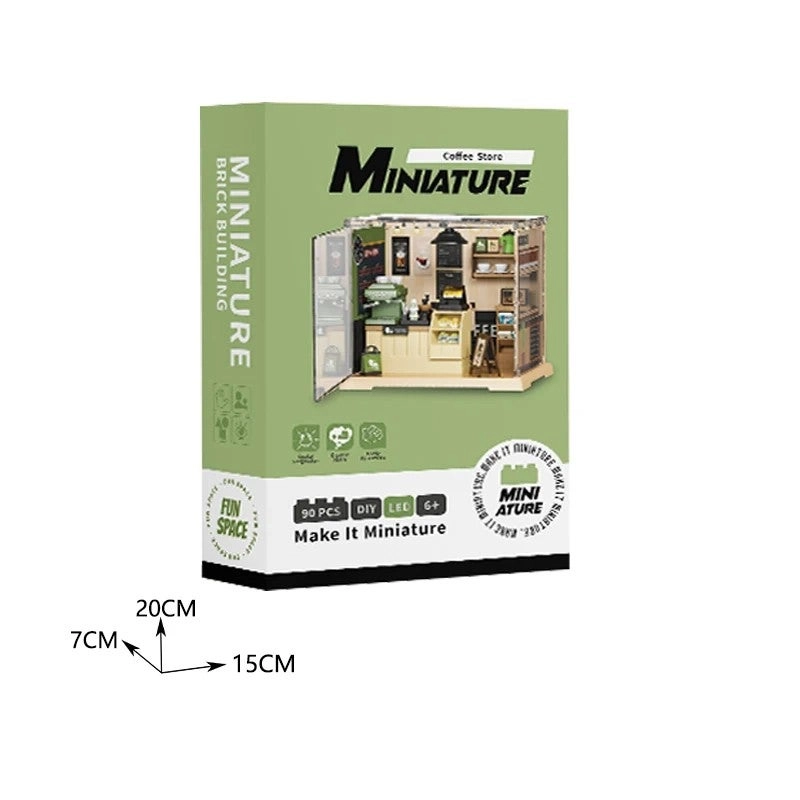 Coffee Shop Set - 100+ pcs