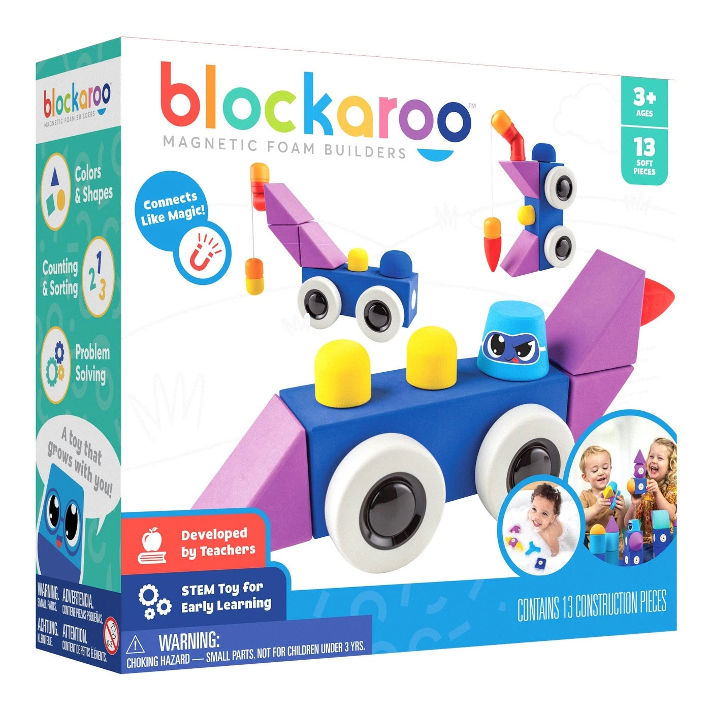 Blockaroo Magnetic Foam Blocks