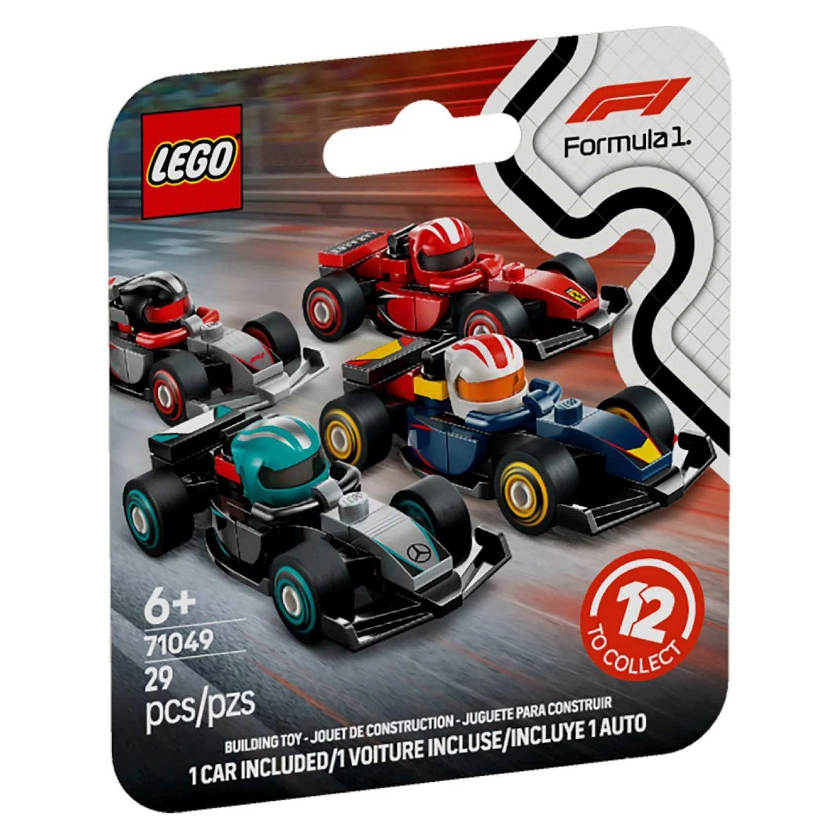 F1 Collectible Race Cars - 71049 6 Years and above