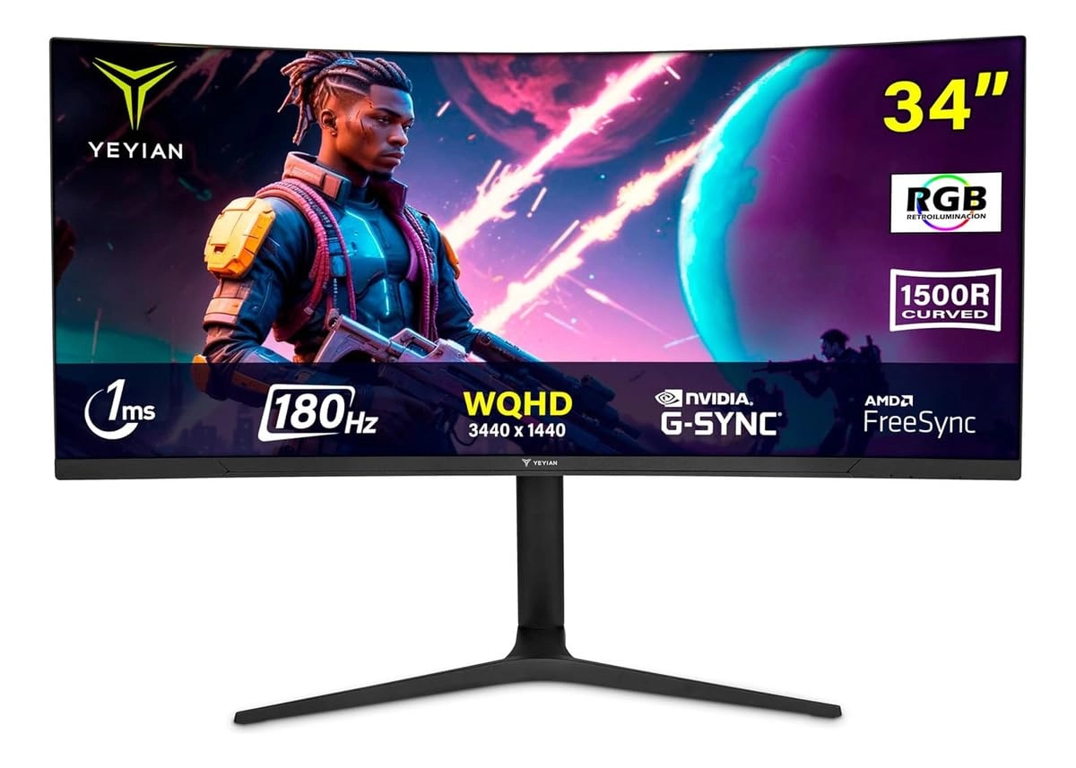 Yeyian Proact FV234 - YMC-FV234-M1 34 Inches 3440x1440