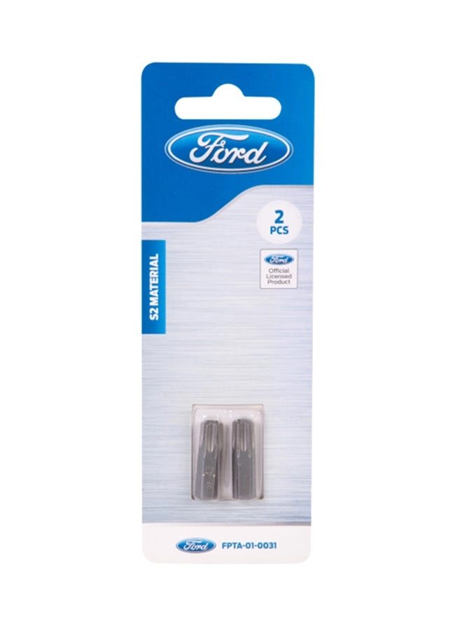 Screw Driving Bits - Pack of 2 25mm Silver