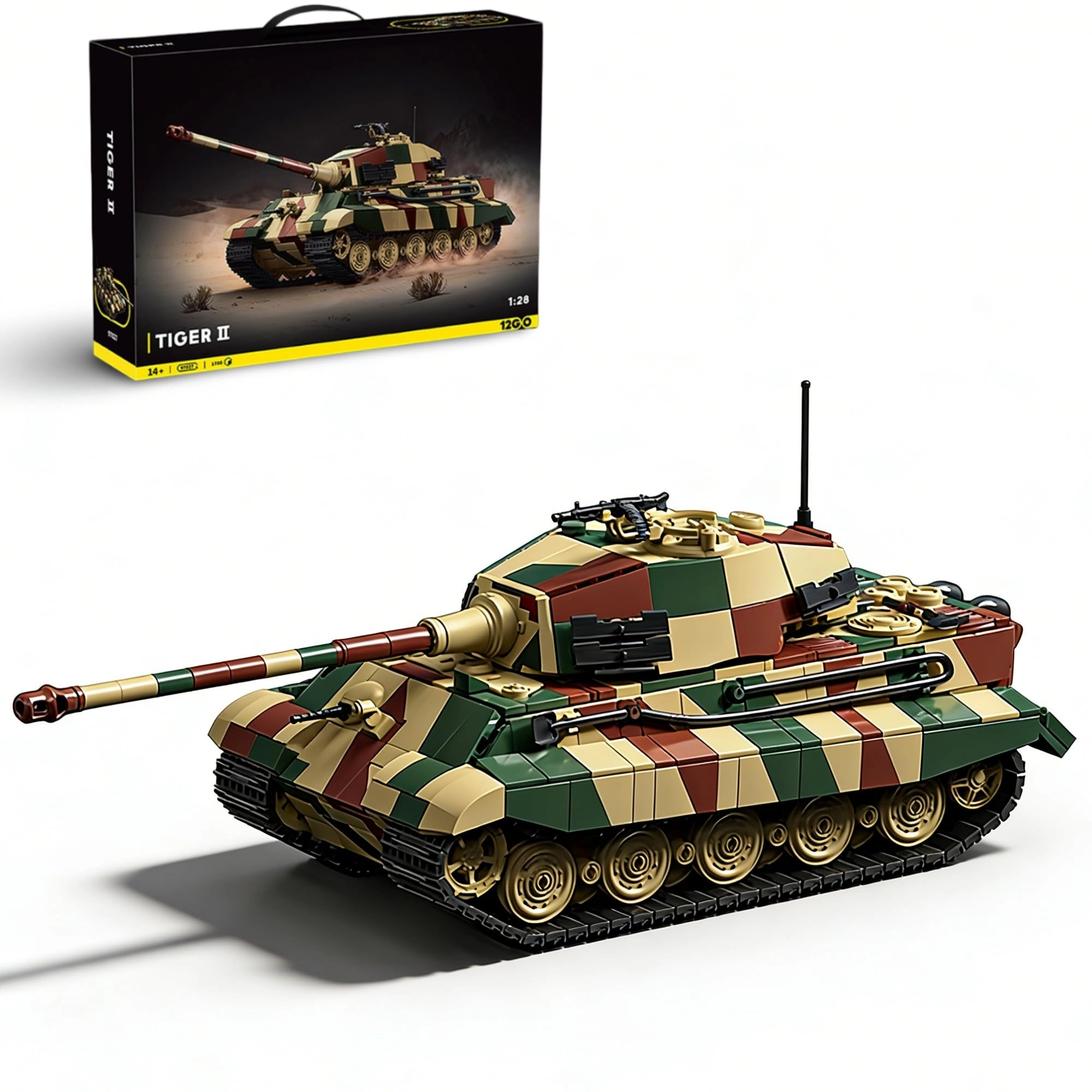 DrmBeyd Tiger II - 1780 pcs