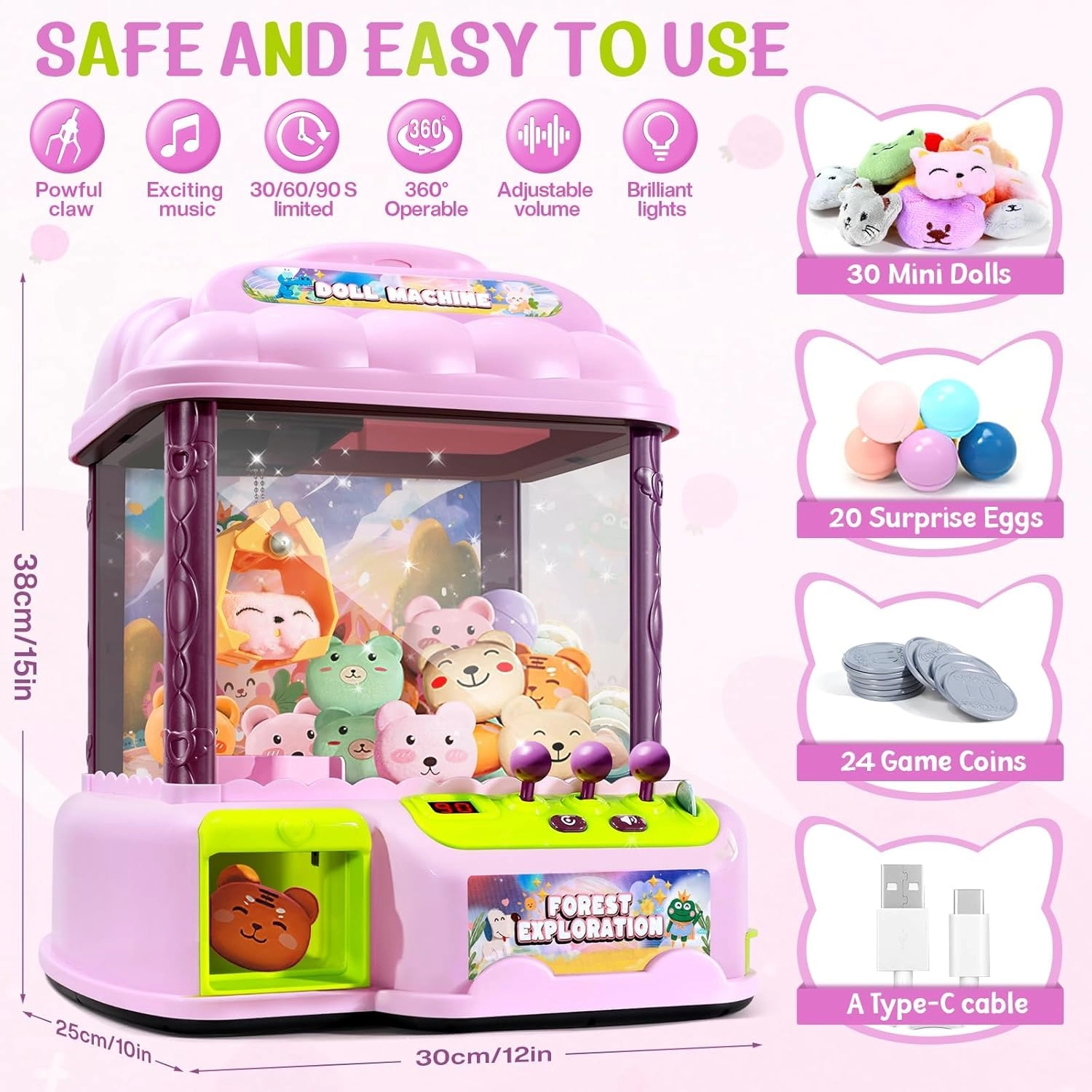 miaoke Claw Machine-02 Cat - 3 years+
