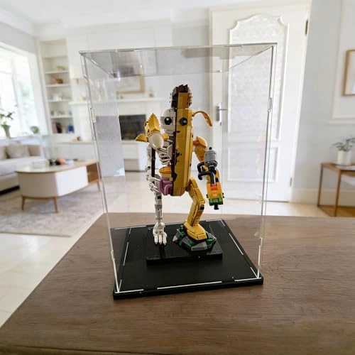 Acrylic Display Case - Plastic wood