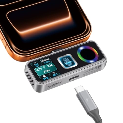 Magnetic Portable iPhone SSD - 2TB