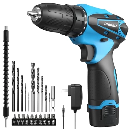 Cordless Drill Set - 1500 Milliamp Hours 12 Volts