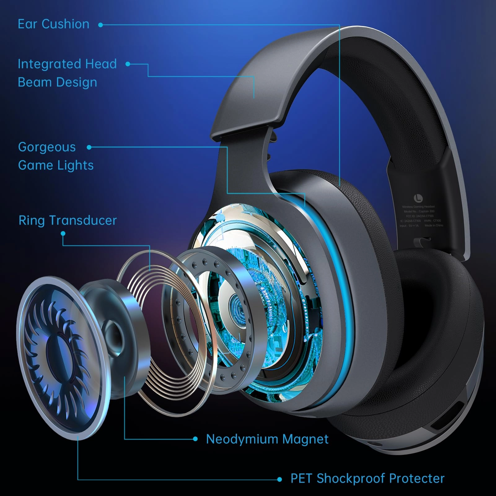 Captain 300 Wireless Headset